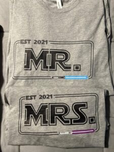 Matching Set - MR & MRS Wedding Gift for Groom & Bride, His & Hers Travel Outfits photo review