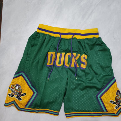 Hockey Ducks Green Pocket Pants