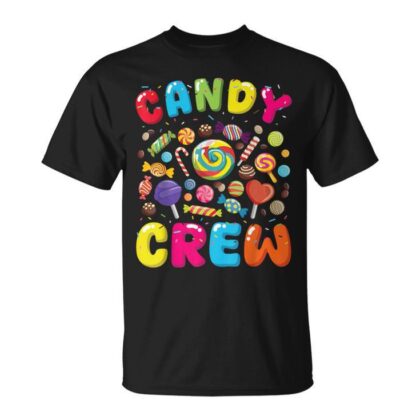 Candy Crew Sweetie Candy Squad Halloween Costume T-Shirt
